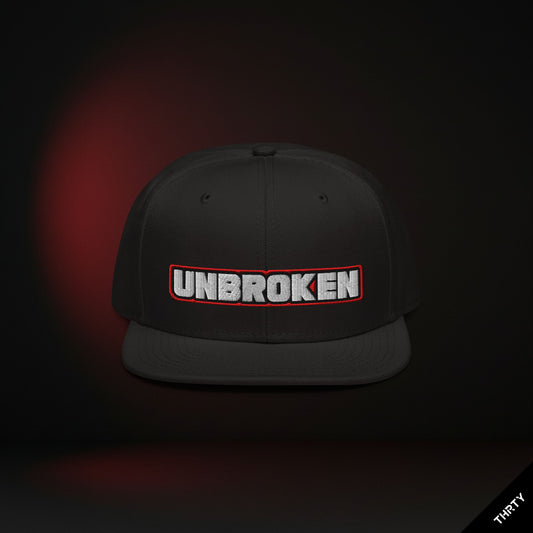 THRTY Snapback – UNBROKEN (Black · OTTO Cap)