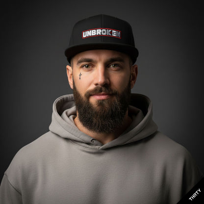 THRTY Snapback – UNBROKEN (Black · OTTO Cap)